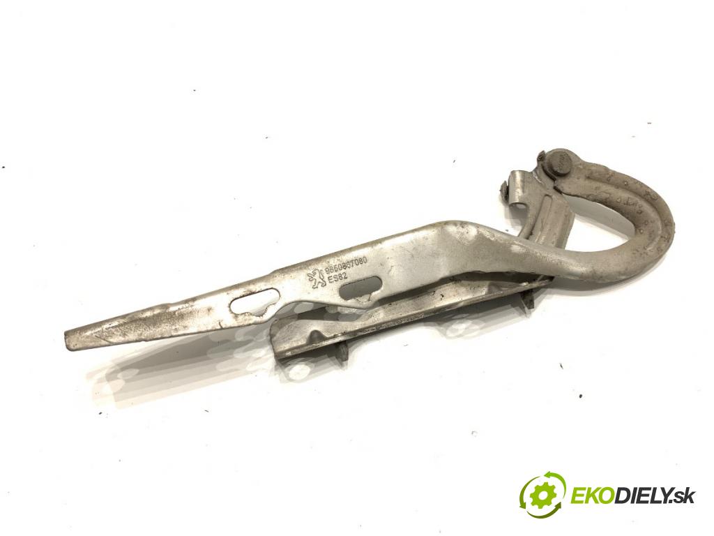 PEUGEOT 207 liftback 2007 70 kW 1.4 16V 1397 závěs kapoty levý přední část 9650867080