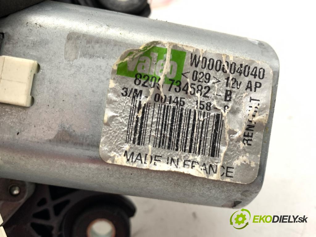 DACIA SANDERO liftback 2008 55 kW 1.4 (B30C, BS0C, BS0A, BS0G, BS1F, BS0E) 1390 Motor stieračov zad 8209734582