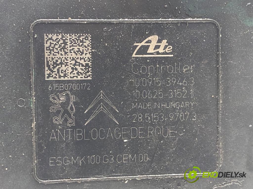 CITROEN C3 II liftback 2015 68 kW 1.6 HDi 1560 Pumpa ABS 981448268 (Pumpa ABS)