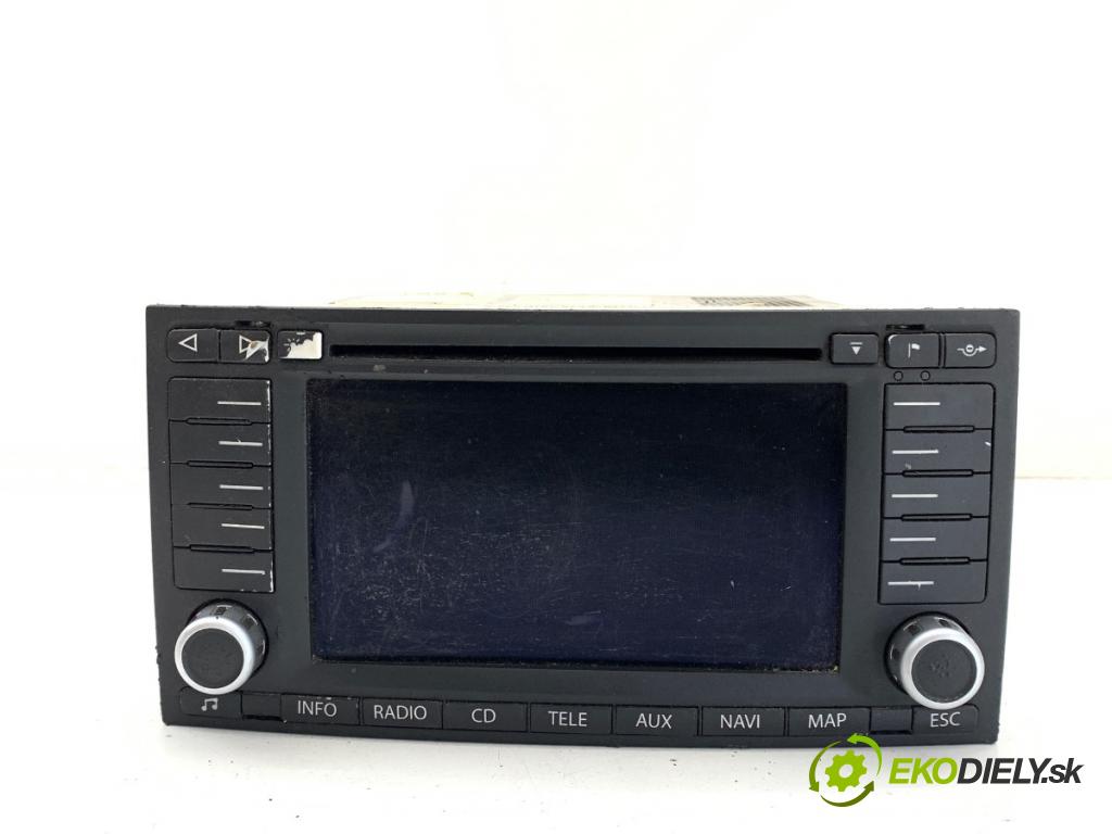 VW TOUAREG SUV 2004 230 kW 5.0 V10 TDI 4921 RADIO 7L6035191C (Audio zařízení)