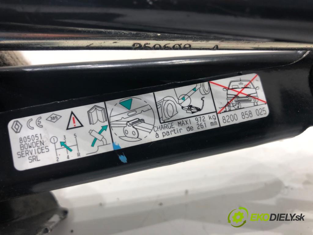 DACIA SANDERO liftback 2008 55 kW 1.4 (B30C, BS0C, BS0A, BS0G, BS1F, BS0E) 1390 ZVEDÁK: - Mechanizmus 8200858025