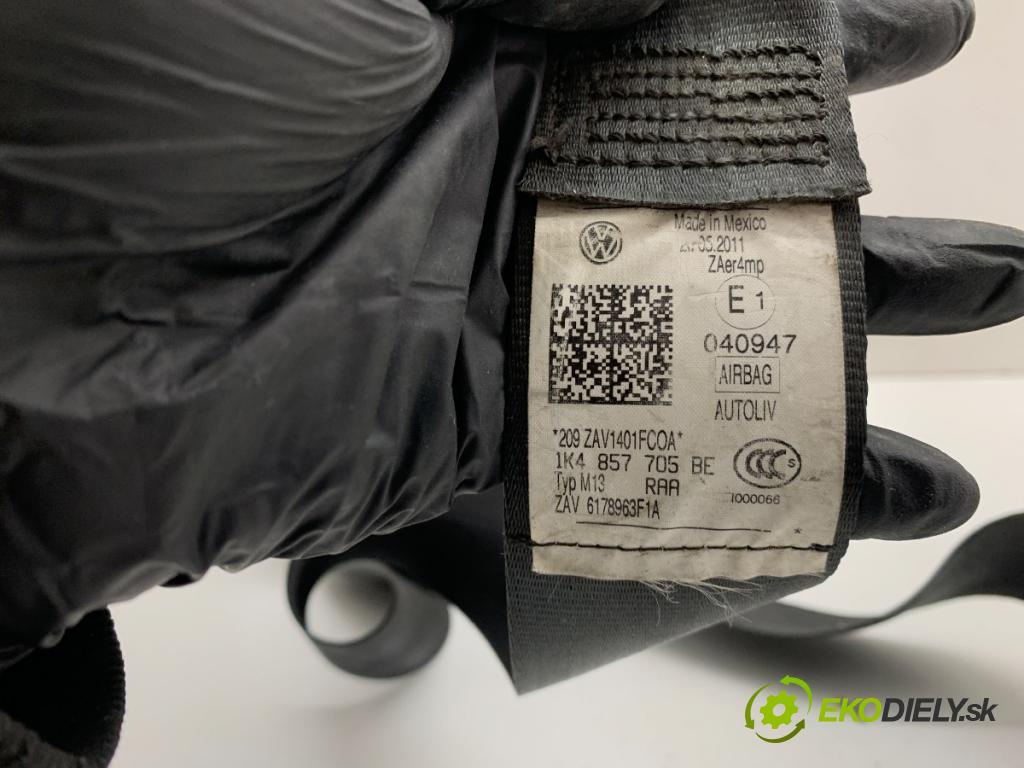 VW GOLF VI Kombi 2011 103 kW 2.0 TDI 1968 držák bezpečnost levý přední část 1K4857705BE