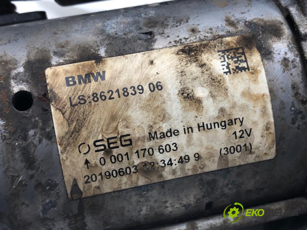 BMW F20 liftback 2019 100 kW 118 i 1598 startér 8621839 (Startér)