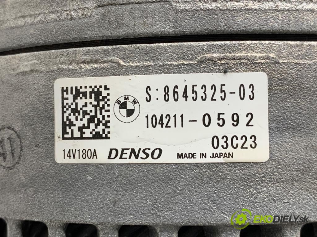 BMW F20 liftback 2019 100 kW 118 i 1598 Alternátor 8645325 (Alternátor)