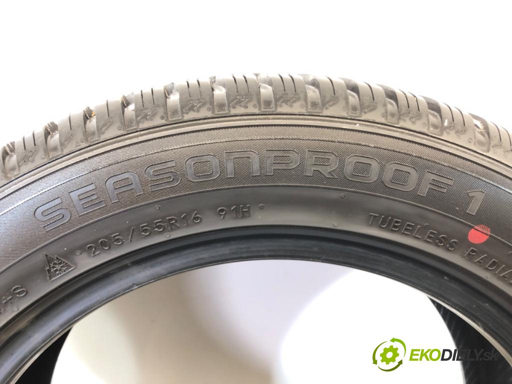 --- --- PNEUMATIKA: zima 2X 205/55 R16 NOKIAN