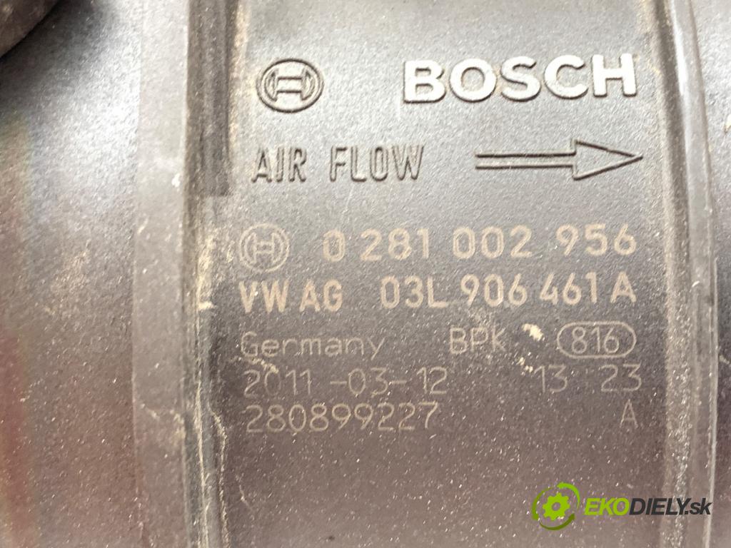 VW GOLF VI Kombi 2011 103 kW 2.0 TDI 1968 Váha vzduchu 03L906461A (Váha vzduchu)