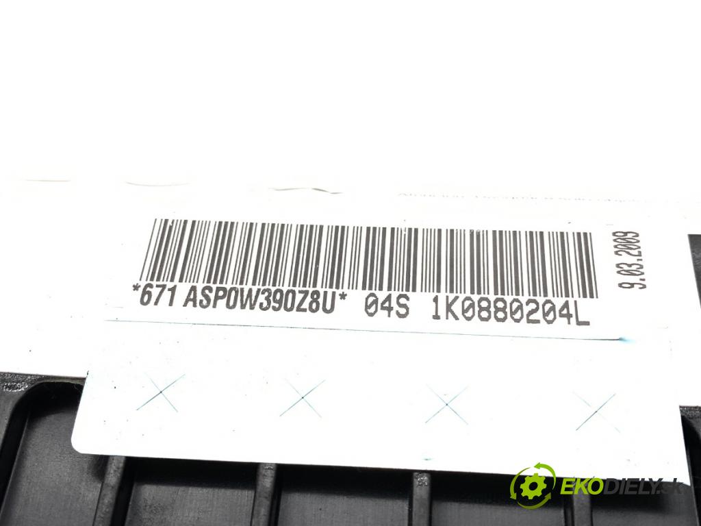 VW GOLF VI liftback 2009 90 kW 1.4 TSI 1390 AirBag spolujazdca 1K0880204L (Airbag)