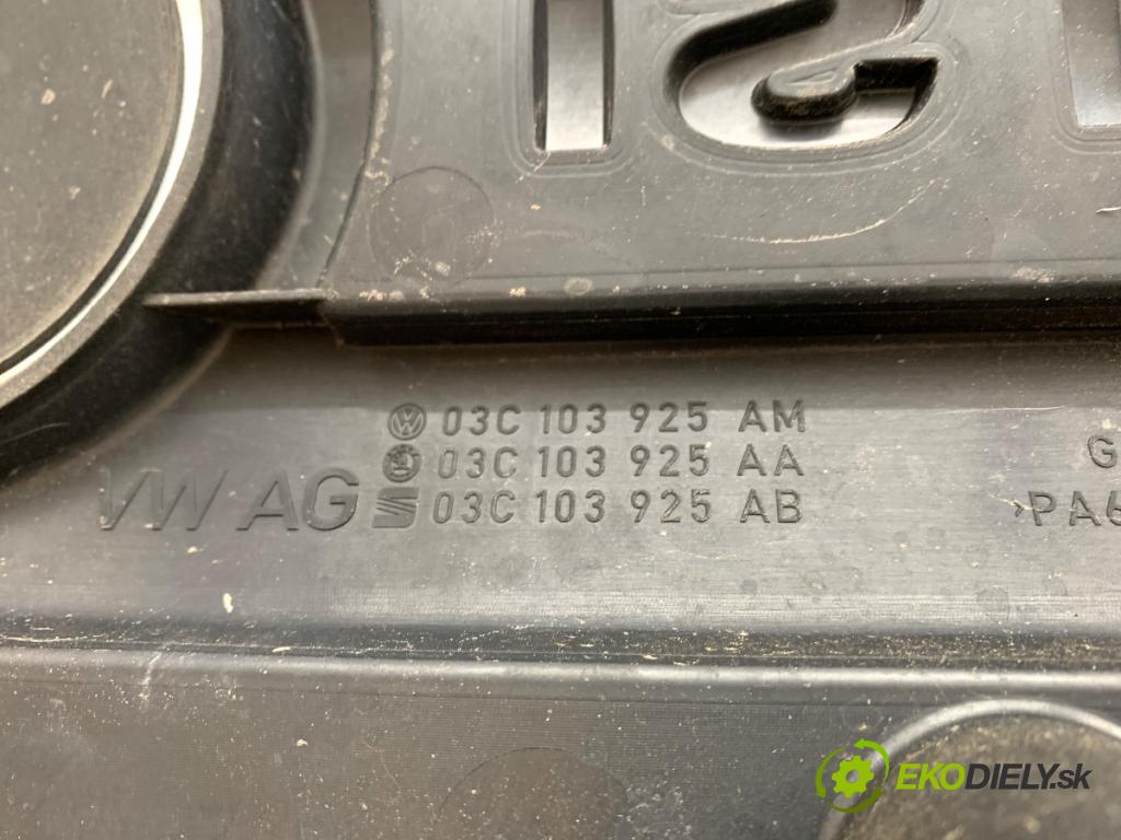 VW GOLF VI liftback 2009 90 kW 1.4 TSI 1390 Kryt Motor 03C103925AM (Kryt motora)