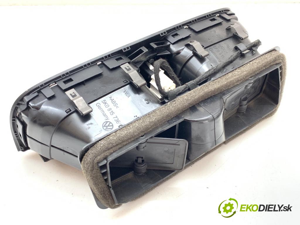 VW GOLF VI liftback 2009 90 kW 1.4 TSI 1390 Mriežky kúrenia predný 5K0815736D