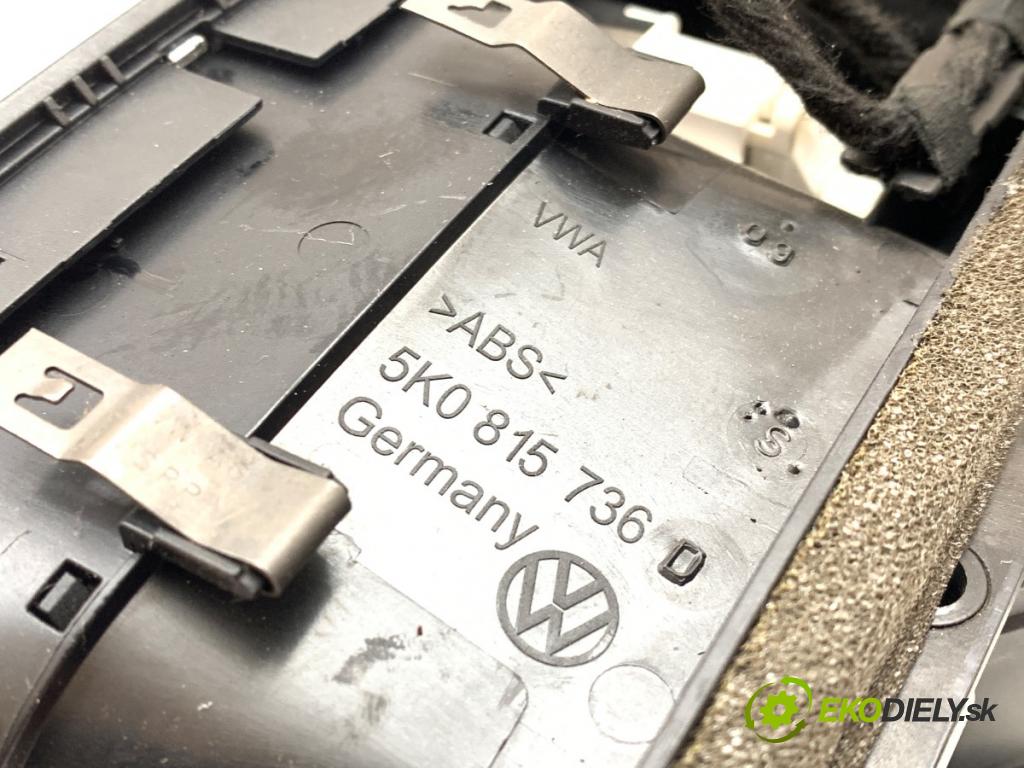 VW GOLF VI liftback 2009 90 kW 1.4 TSI 1390 Mriežky kúrenia predný 5K0815736D