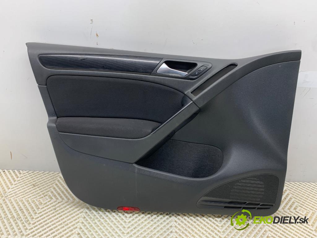 VW GOLF VI liftback 2009 90 kW 1.4 TSI 1390 ča dveře levý přední část 5K4867011