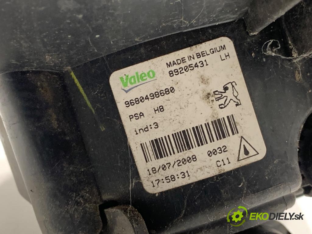 PEUGEOT 308 SW kabriolet 2008 110 kW 1.6 16V 1598 hmlové svetlo, hmlovka levý přední část 9680498680