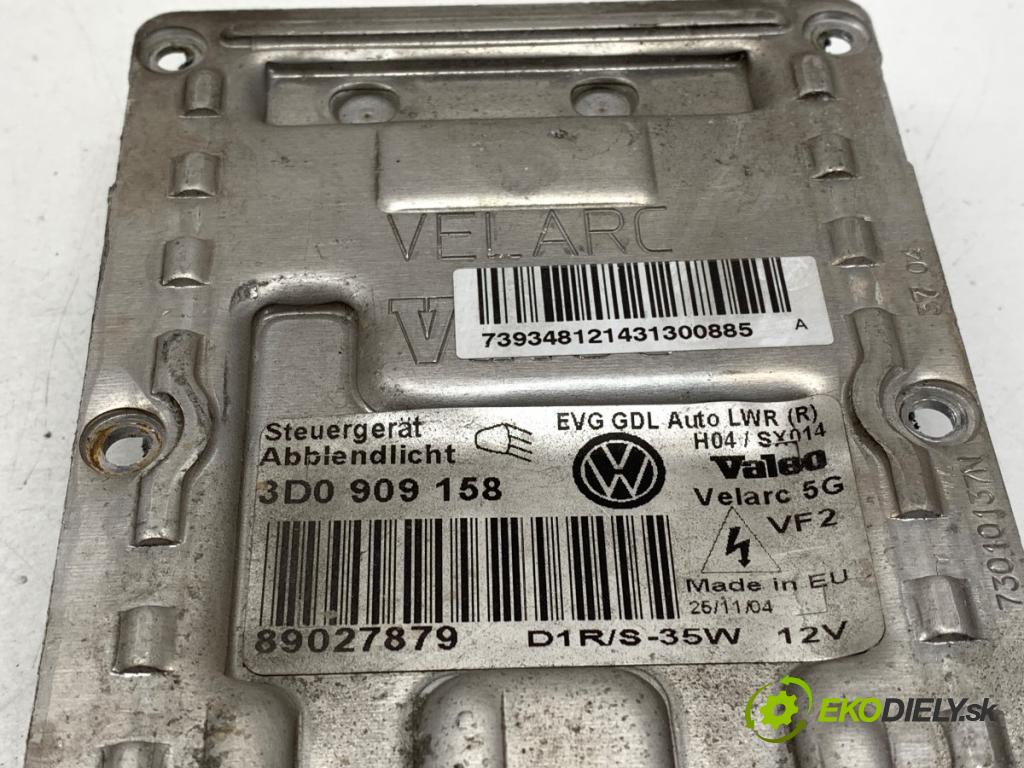 VW TOUAREG SUV 2004 230 kW 5.0 V10 TDI 4921 Menič XENON 3D0909158 (Riadiaca jednotka xenónu)