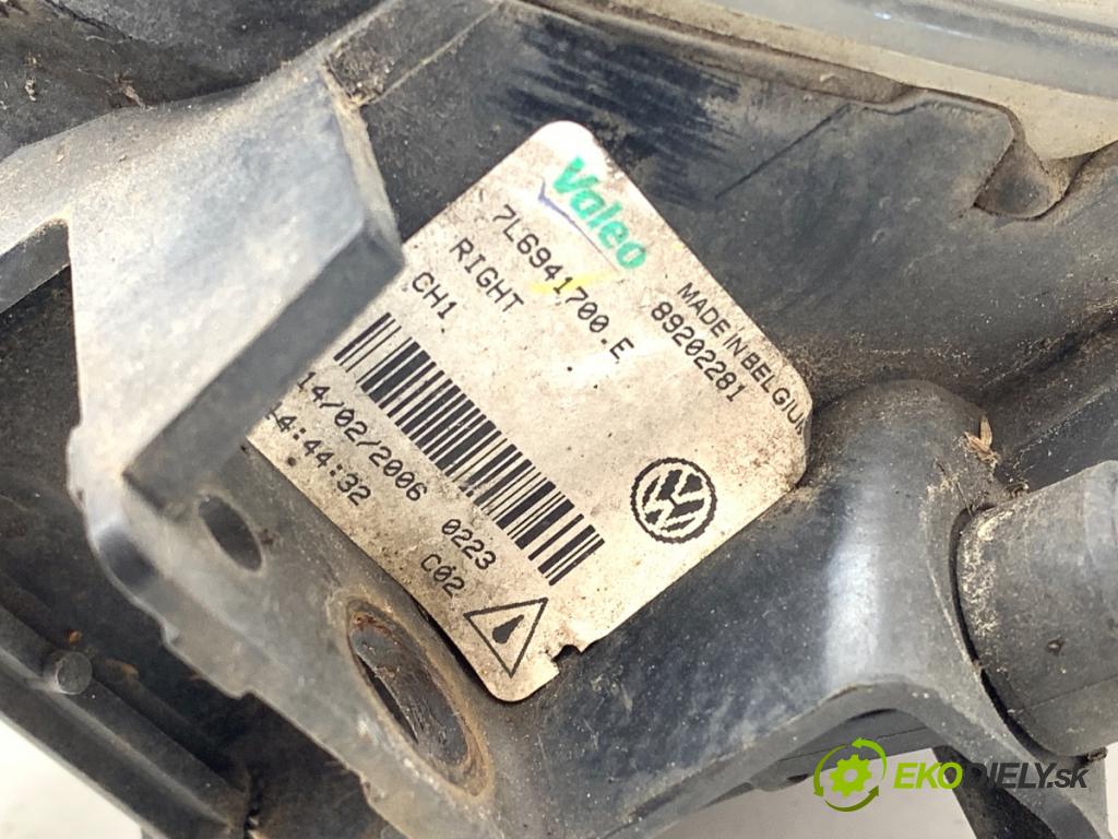 VW TOUAREG SUV 2004 230 kW 5.0 V10 TDI 4921 Hmlové svetlo, hmlovka pravy predný 7L6941700E