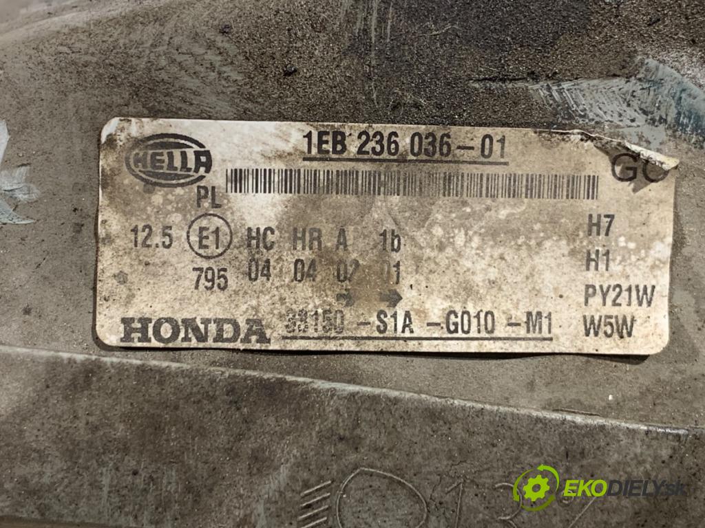 HONDA ACCORD VI sedan 2001 100 kW 1.8 i (CG8) 1850 světlomet levý přední část