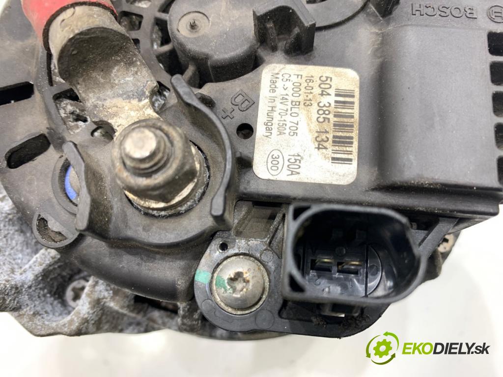 FIAT DUCATO III Autobus 2016 96 kW 130 Multijet 2,3 D 2287 Alternátor 504385134 (Alternátor)