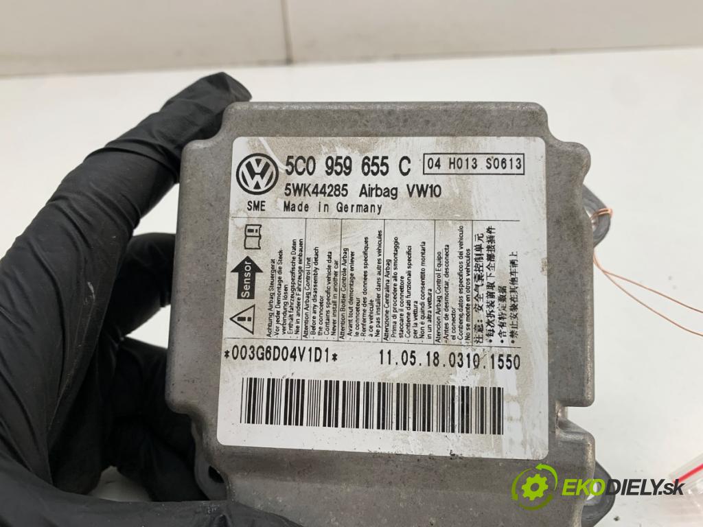 VW GOLF VI Kombi 2011 103 kW 2.0 TDI 1968 senzor airbag 5C0959655C (Snímač)