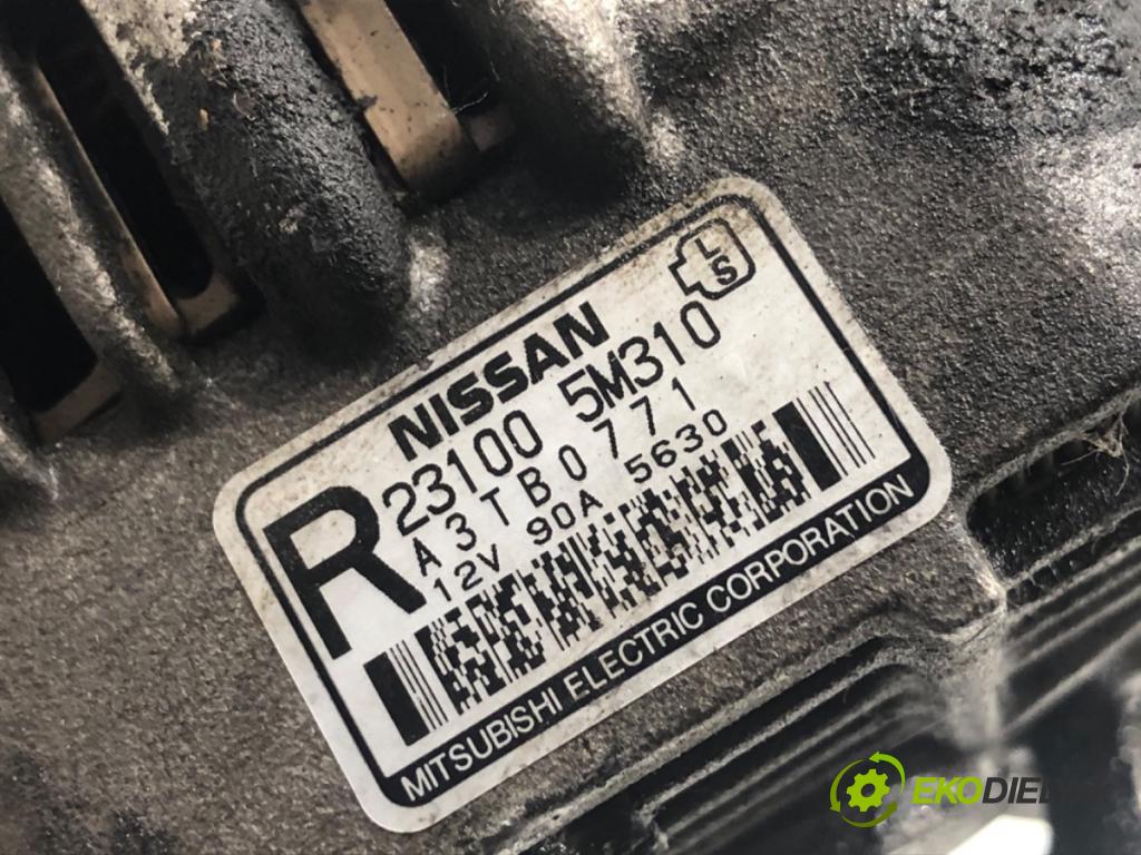 NISSAN X-TRAIL T30 SUV 2006 100 kW 2.2 dCi 2184 Alternátor 231005M310 (Alternátor)