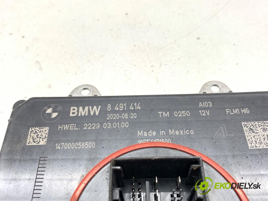 BMW G01 SUV 2020 135 kW xDrive 30 e Plug-in-Hybrid 1998 měnič XENON 8491414 (Řídící jednotka xenonu)