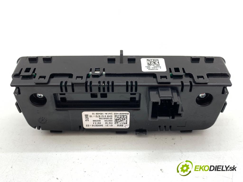 BMW G01 SUV 2020 135 kW xDrive 30 e Plug-in-Hybrid 1998 Panel ovládania kúrenia zad 9493014