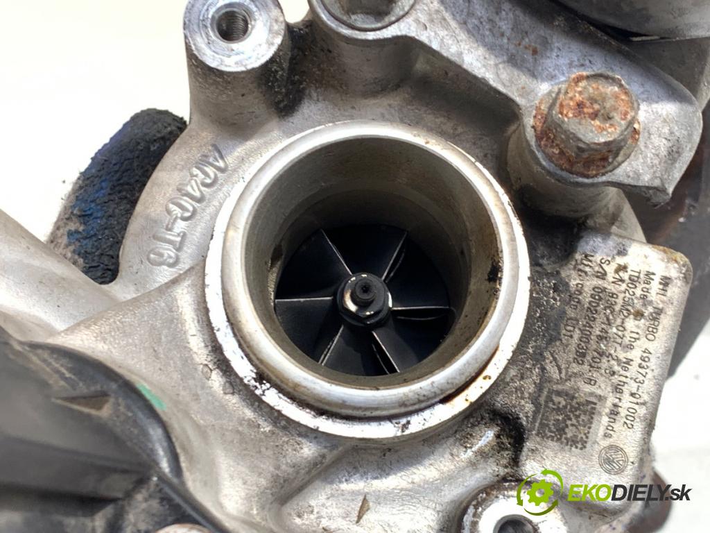 VW GOLF VI liftback 2009 90 kW 1.4 TSI 1390 Turbodúchadlo,turbo 03C145701R (Turbodúchadlo (kompletné))
