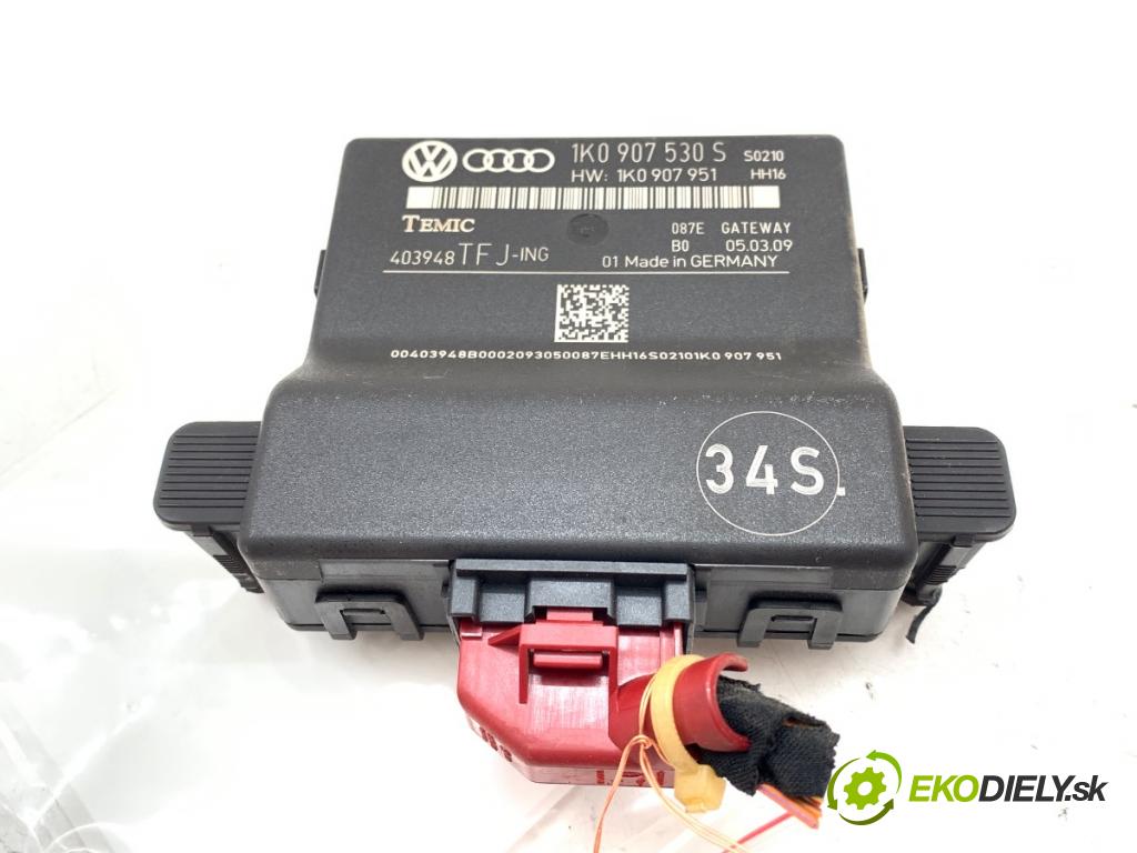 VW GOLF VI liftback 2009 90 kW 1.4 TSI 1390 Modul GATEWAY 1K0907530S
