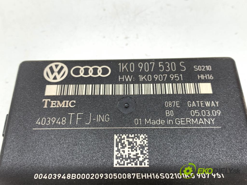 VW GOLF VI liftback 2009 90 kW 1.4 TSI 1390 Modul GATEWAY 1K0907530S