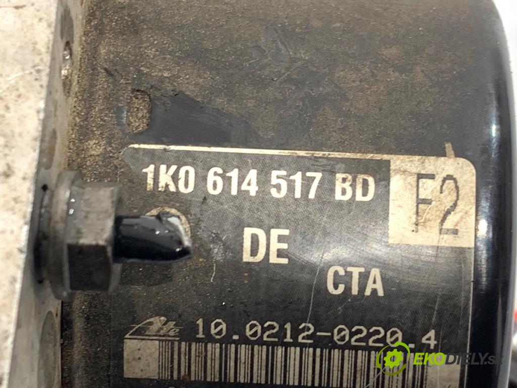 VW GOLF VI liftback 2009 90 kW 1.4 TSI 1390 Pumpa ABS 1K0614517BD (Pumpa ABS)