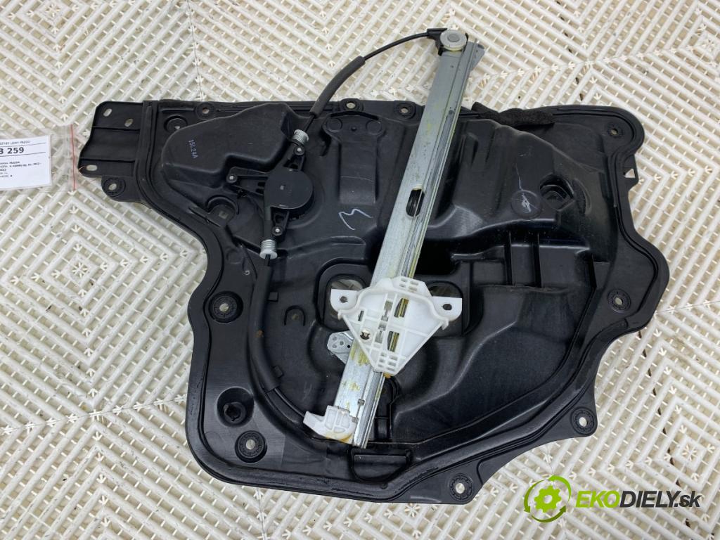 MAZDA 6 GJ Kombi 2016 141 kW 2.5 2488 Mechanizmus okna ľavy predný D6515958X