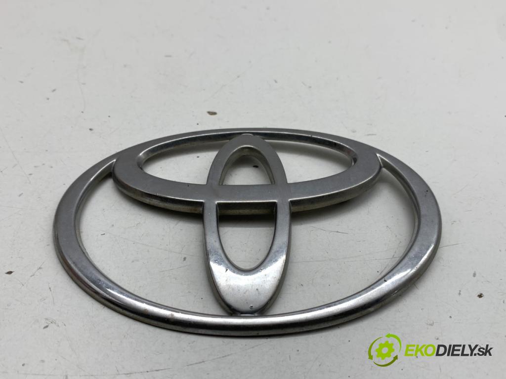TOYOTA YARIS I liftback 2004 48 kW 1.0 (SCP10_) 998 znak přední část 