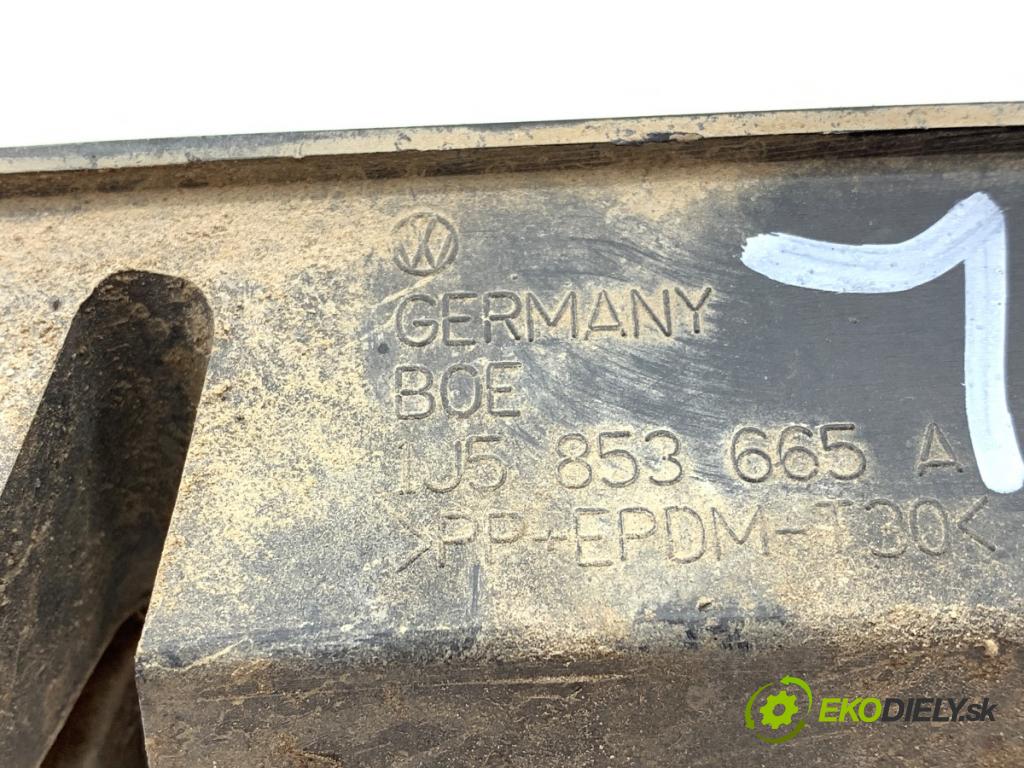 VW BORA I sedan 1999 77 kW 1.6 16V 1598 mří nárazníka levý přední část 1J5853665A
