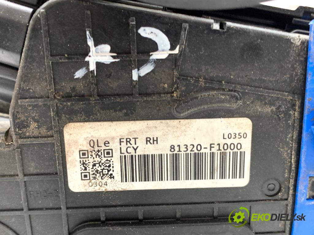 KIA SPORTAGE IV SUV 2016 97 kW 1.6 GDI 1591 zámok dveře pravý přední část 81320-F1000