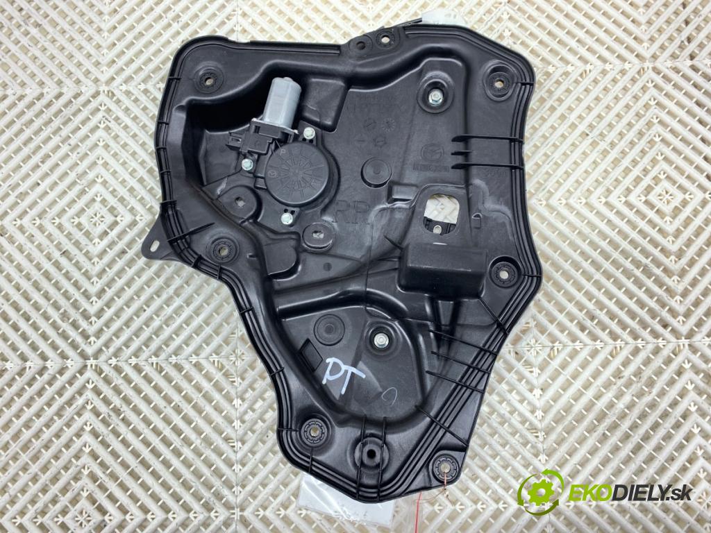 MAZDA 6 GJ Kombi 2016 141 kW 2.5 2488 mechanismus okna pravý zadní část GHP97297X