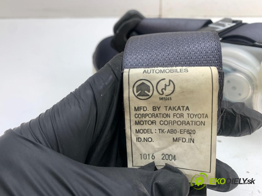 TOYOTA LAND CRUISER J12 samochód terenowy zamknięty 2005 120 kW 3.0 D-4D (KDJ120, KDJ125) 2982 držák bezpečnost pravý zadní část