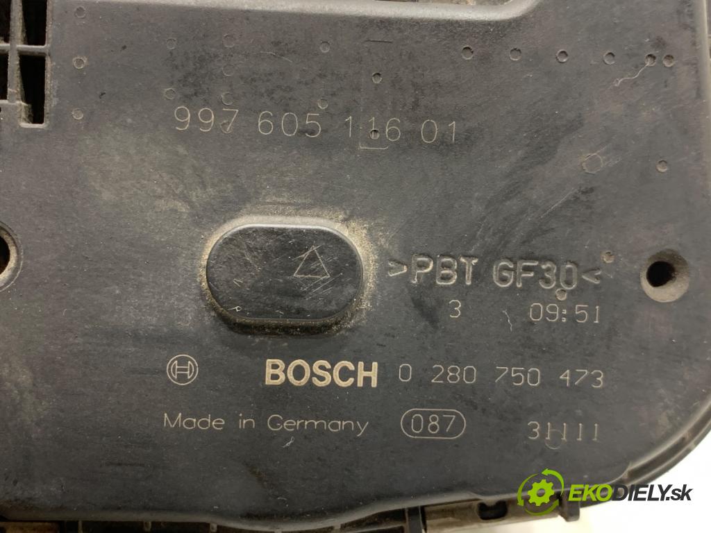 PORSCHE PANAMERA liftback 2014 324 kW 4.8 GTS 4806 Škrtiaca klapka 99760511601 (Škrtiaca klapka)