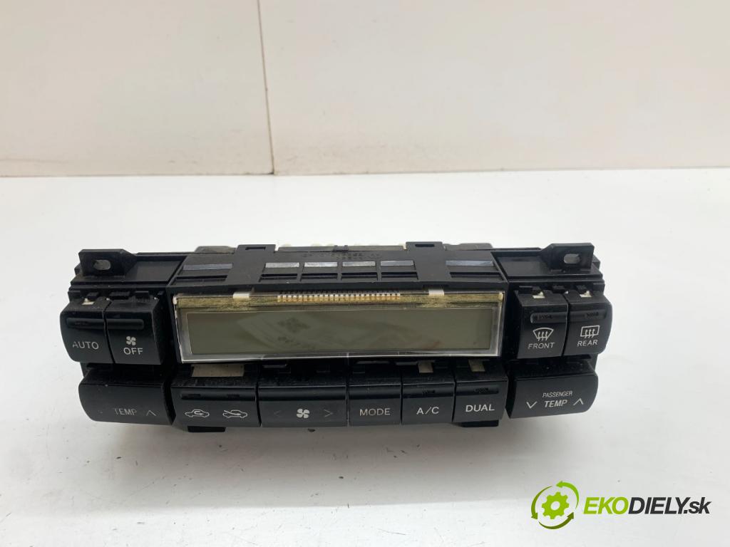 TOYOTA LAND CRUISER J12 samochód terenowy zamknięty 2005 120 kW 3.0 D-4D (KDJ120, KDJ125) 2982 Panel ovládania kúrenia 55900-6A151 (Prepínacie páčky pod volantom)