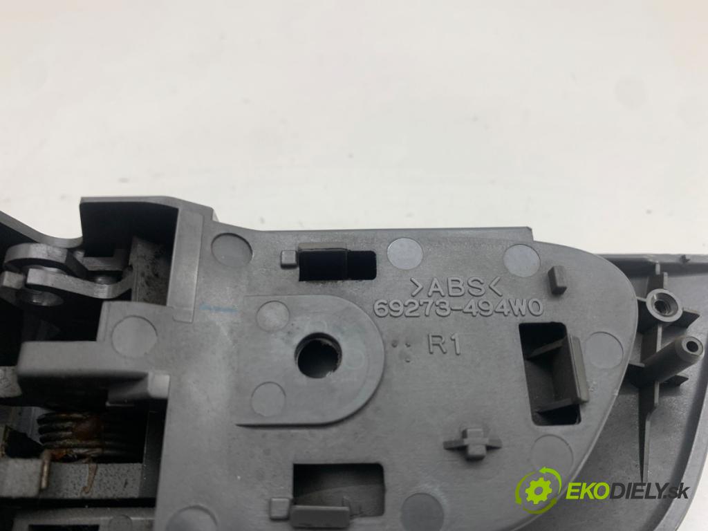 TOYOTA LAND CRUISER J12 samochód terenowy zamknięty 2005 120 kW 3.0 D-4D (KDJ120, KDJ125) 2982 Kľučka vnútorná pravy zad 69273-494W0
