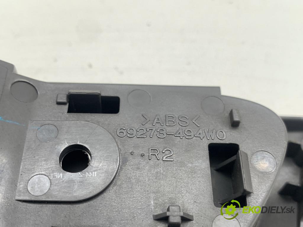 TOYOTA LAND CRUISER J12 samochód terenowy zamknięty 2005 120 kW 3.0 D-4D (KDJ120, KDJ125) 2982 Kľučka vnútorná pravy predný 69273-494W0