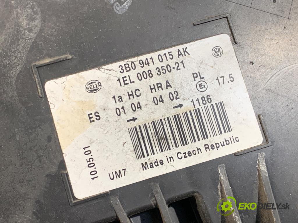 VW PASSAT B5 FL sedan 2001 85 kW 2.0 1984 světlomet levý přední část 3B0941015AK