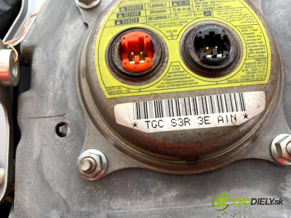 TOYOTA LAND CRUISER J12 samochód terenowy zamknięty 2005 120 kW 3.0 D-4D (KDJ120, KDJ125) 2982 AirBag volantu  (Airbag)