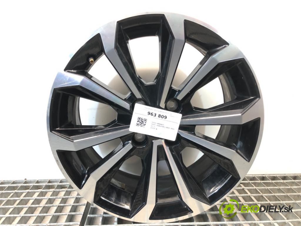 RENAULT CLIO V liftback 2024 74 kW 1.0 LPG (B7MT) 999 disk HLIÍK: 16 6,5J 4X100 60 ET37 403001053R