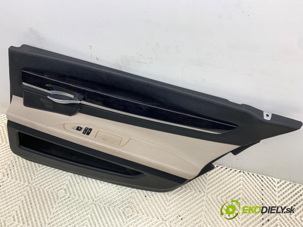 BMW F01 sedan 2010 240 kW 740 i, Li 2979 čalúnenie Dvere pravy zad