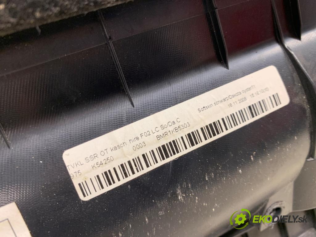 BMW F01 sedan 2010 240 kW 740 i, Li 2979 čalúnenie Dvere pravy zad