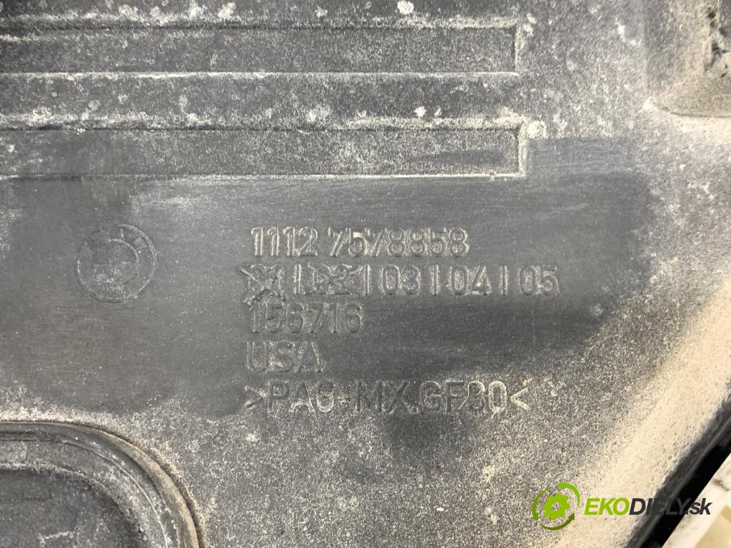 BMW F01 sedan 2010 240 kW 740 i, Li 2979 Kryt Motor 7578858 (Kryt motora)