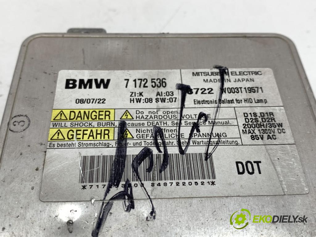 BMW F01 sedan 2010 240 kW 740 i, Li 2979 měnič XENON 7172536 (Řídící jednotka xenonu)