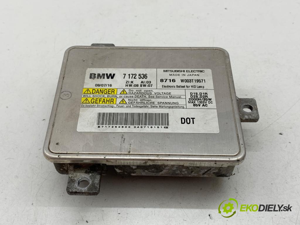 BMW F01 sedan 2010 240 kW 740 i, Li 2979 měnič XENON 7172536 (Řídící jednotka xenonu)