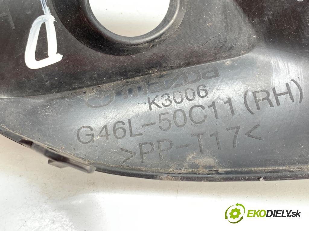 MAZDA 6 GJ Kombi 2016 141 kW 2.5 2488 mří nárazníka pravý přední část G46L-50C11