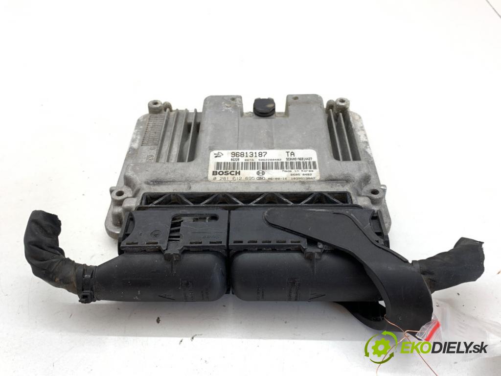 OPEL ANTARA A SUV 2006 110 kW 2.0 CDTI 4x4 1991 řídící jednotka motora 96813187 (Řídicí jednotka)