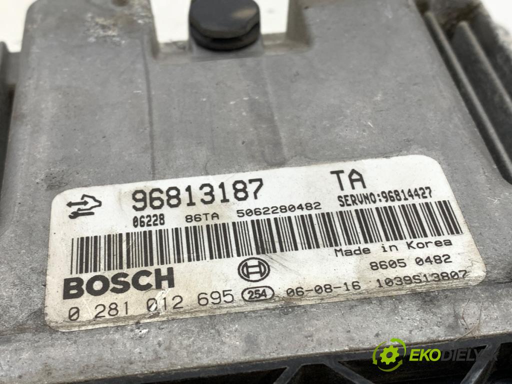 OPEL ANTARA A SUV 2006 110 kW 2.0 CDTI 4x4 1991 řídící jednotka motora 96813187 (Řídicí jednotka)