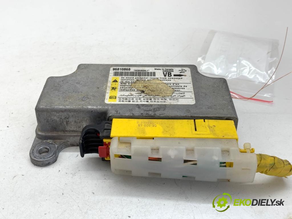 OPEL ANTARA A SUV 2006 110 kW 2.0 CDTI 4x4 1991 senzor airbag 96810868 (Snímač)